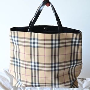 Burberry London Nova Check Tote